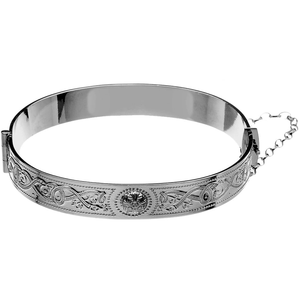Celtic Warrior ® Original Shield Bangle - Celtic Jewelry by Boru