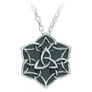Trinity Star Silver Pendant