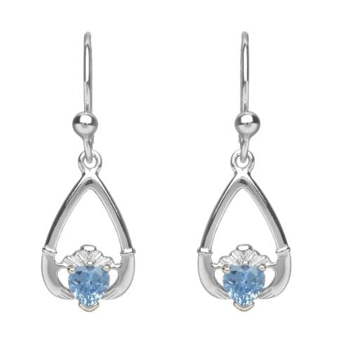 March Claddagh Earrings