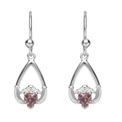 June Claddagh Earrings