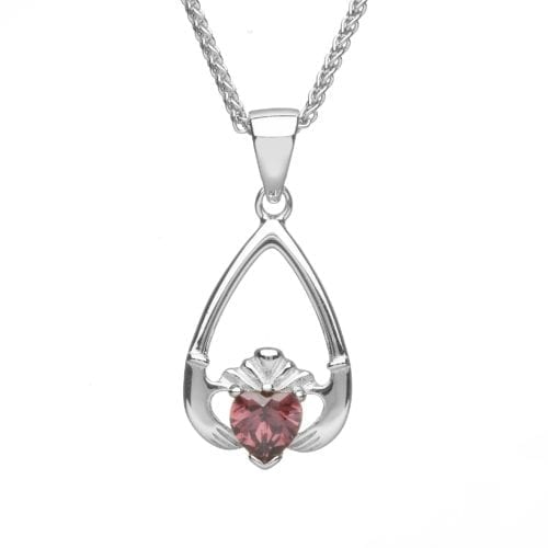 June Claddagh Pendant