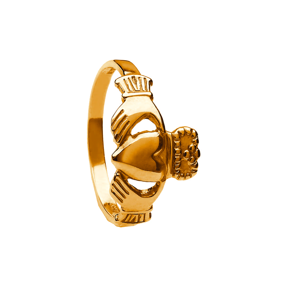 Ladies Traditional Claddagh Ring - Medium - Celtic Jewelry by Boru
