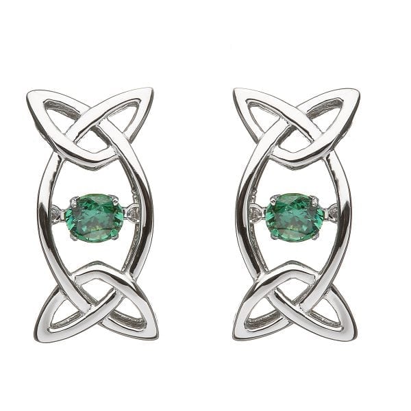 Dancing Stone Trinity Earrings