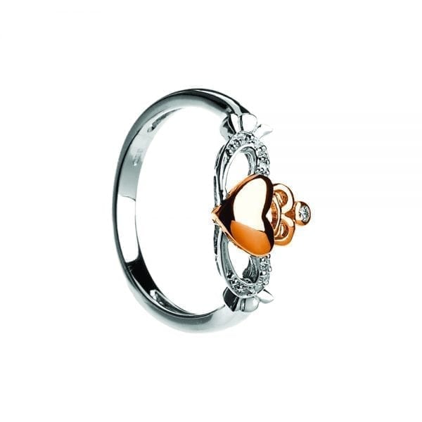 Contemporary Claddagh Ring
