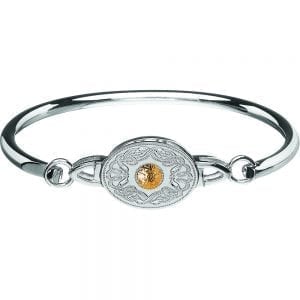 Oval Celtic Warrior Bangle