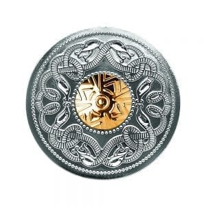 Large Celtic Warrior Brooch