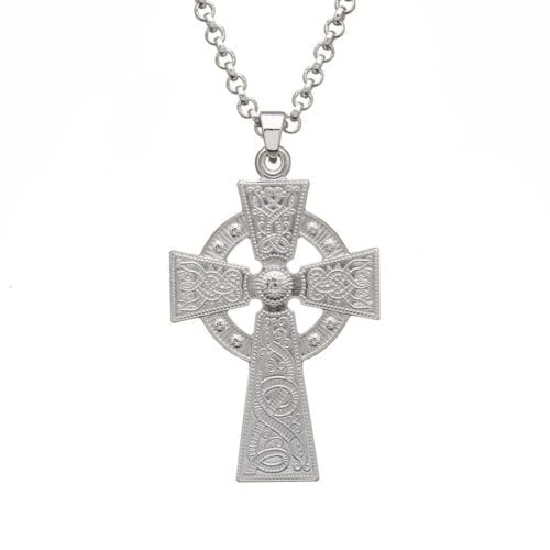 Silver Cross Celtic Warrior