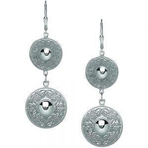 Celtic Warrior Double Earrings