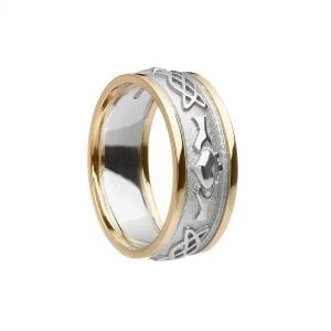Celtic Knot Claddagh Ring