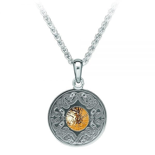 Celtic Warrior <sup>®</sup> Pendant – 18K Gold Bead