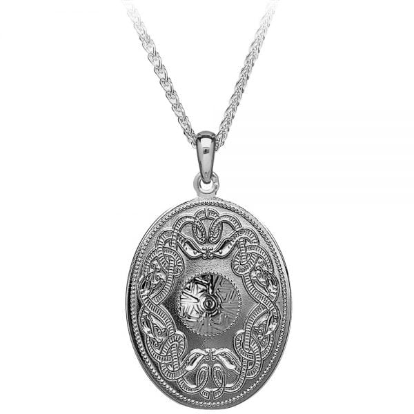 Celtic Warrior ® Oval Necklace - Celtic Jewelry by Boru