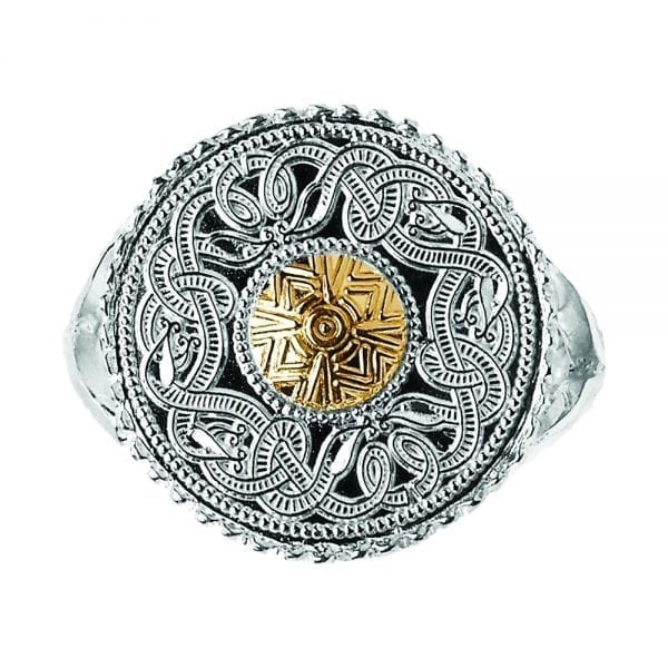 Celtic Warrior Signet Style Ring