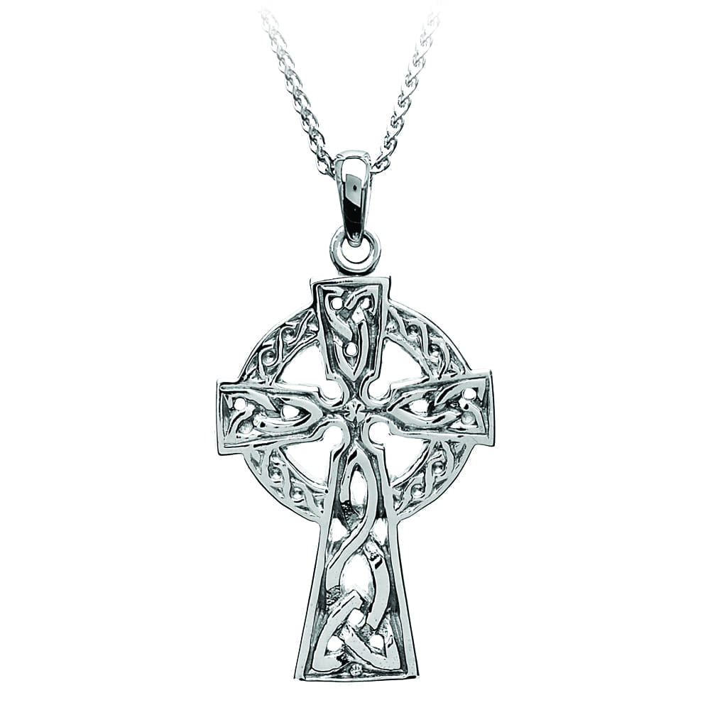 Traditional Two Sided Celtic Cross