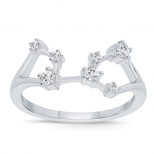 Virgo Constellation Ring
