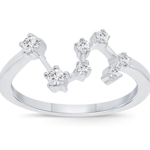 Leo Constellation Ring