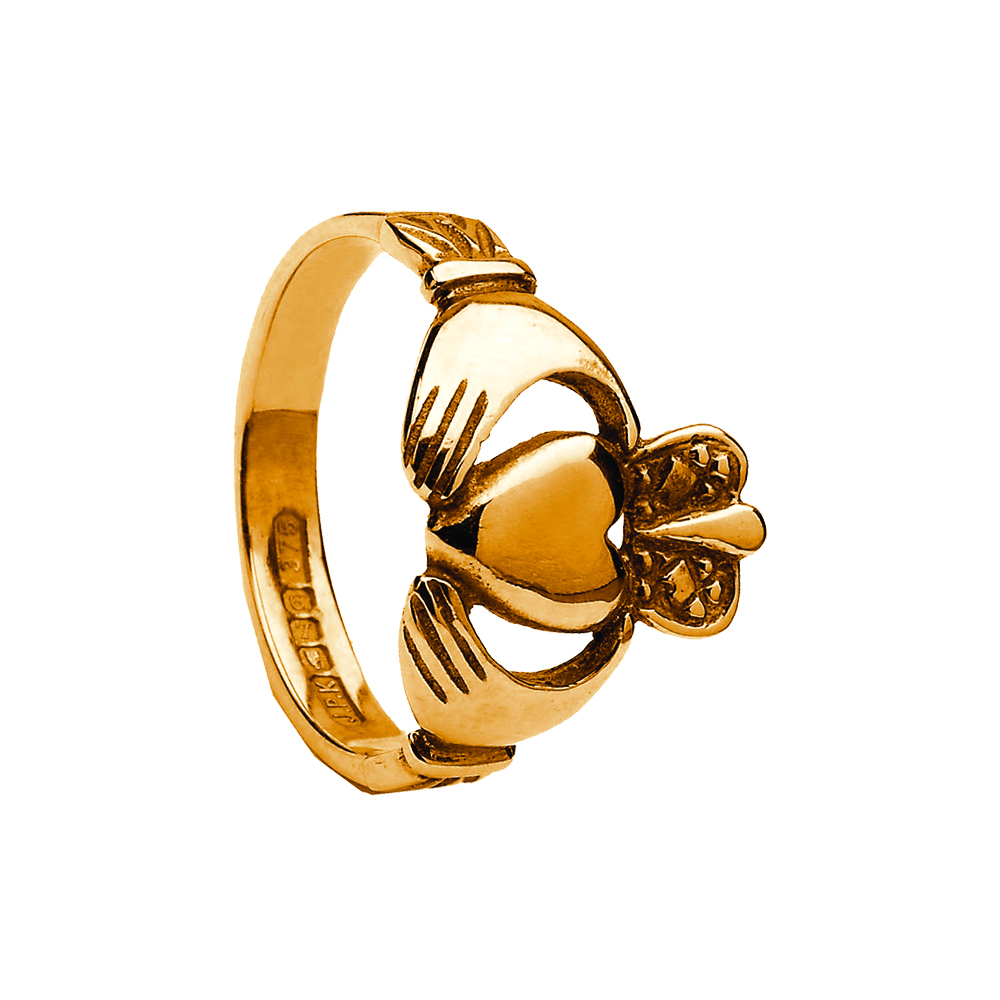 Ladies Heavy Claddagh Ring